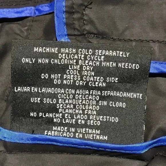 Cole Haan  Raincoat Black Size Small - Picture 5 of 8